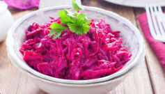 Свекла с чесноком